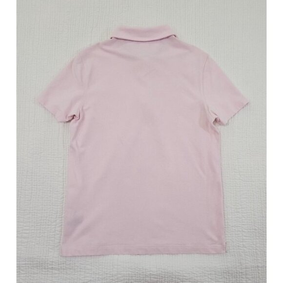 Banana Republic Performance Pique Polo Golf Tennis Shirt Men's M Medium Pink EUC - Picture 10 of 14